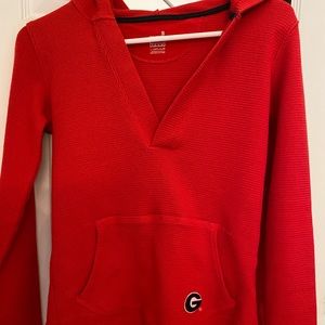 Georgia Bulldog Nike hoodie Size Small EUC SF
